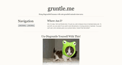 Desktop Screenshot of gruntle.me